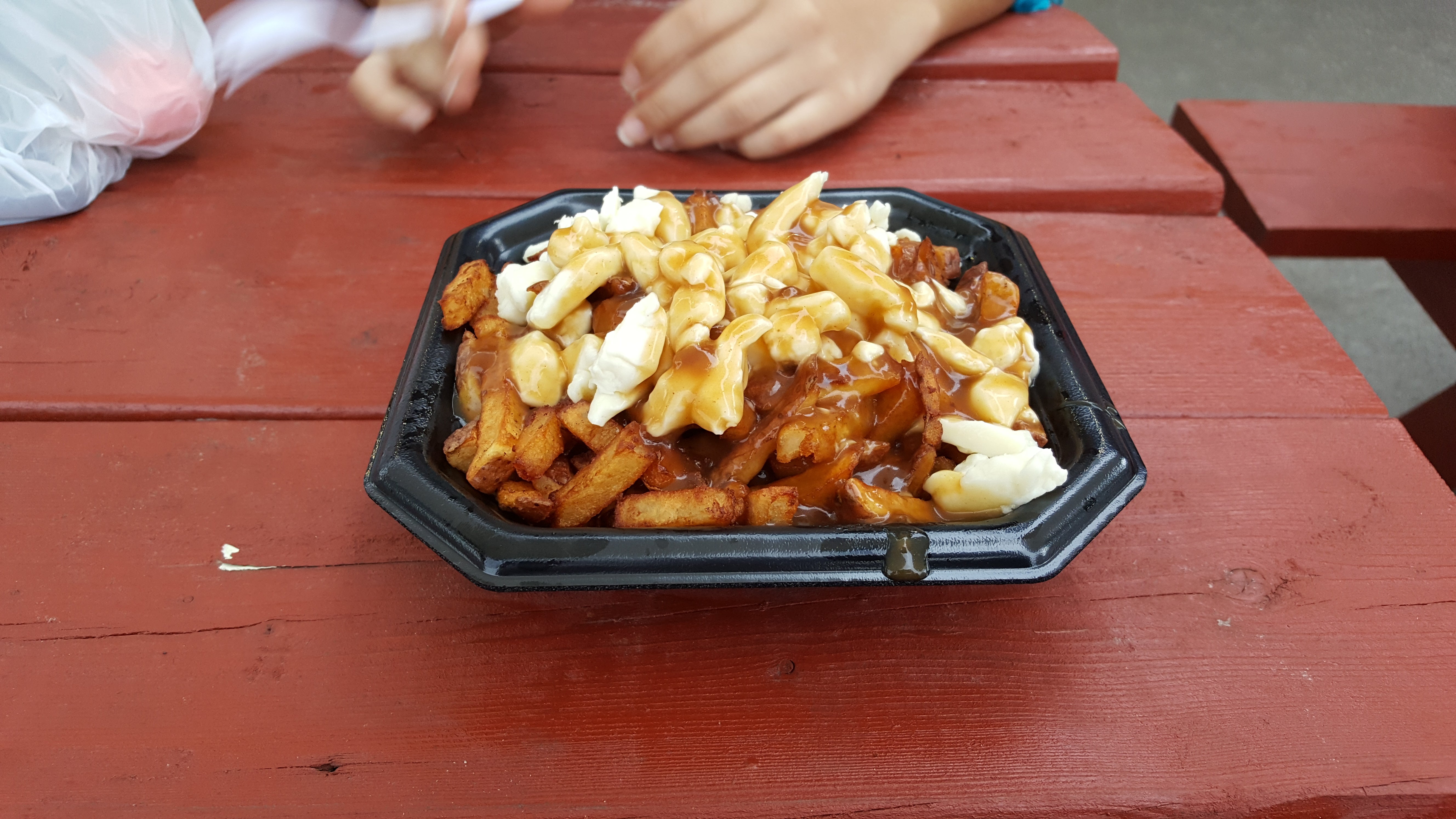 Nom Nom Nom Poutine on Postcard