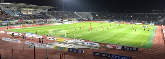 ポカリスエットスタジアム Pocari Sweat Stadium Stadion Balap Di 鳴門市
