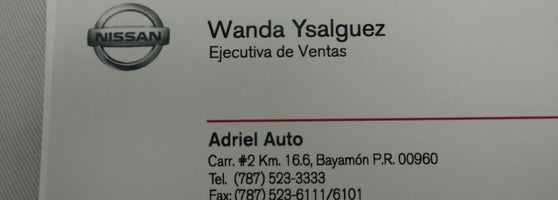 Adriel Nissan - Auto Dealership in Toa Baja