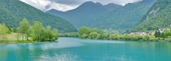 Most Na Soči - Lake