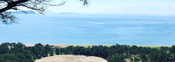 寛永通宝 銭形砂絵 Historic Site 寛永通宝 銭形砂絵 Historic Site