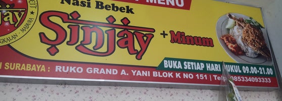 Bebek Sinjay Ruko Grand A Yani Blok K No 151