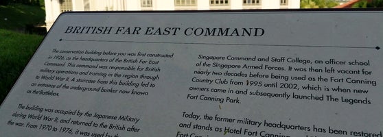 Hotel Fort Canning