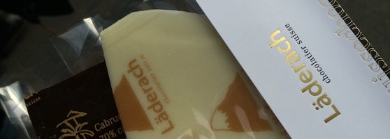 Läderach Chocolate Shop in Basel