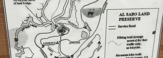 Al Sabo Trail Map Al Sabo Land Preserve - Nature Preserve
