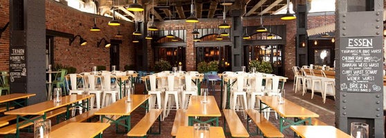 The Biergarten At The Standard Meatpacking District New York