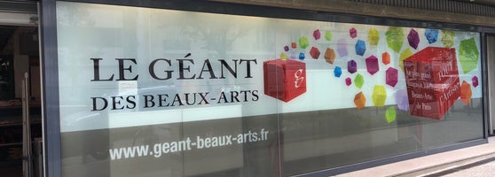 Le Géant des Beaux-Arts Paris 13 - Magasin d'arts plastiques à Paris