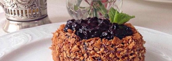 Черничный торт Живаго