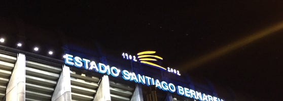Estadio Santiago Bernabeu Madridのサッカースタジアム