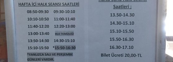 Ankara Da Buz Pateni Yapilan Yerler