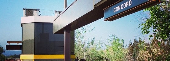 Concord Bart Station Light Rail Station In Concord