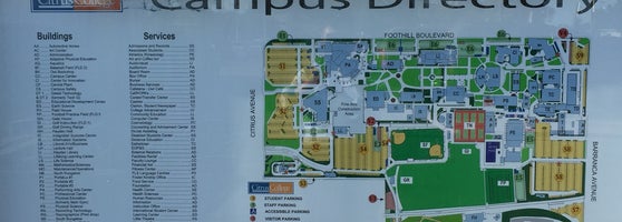Citrus College Campus Map Citrus College Parking Lot - Parking