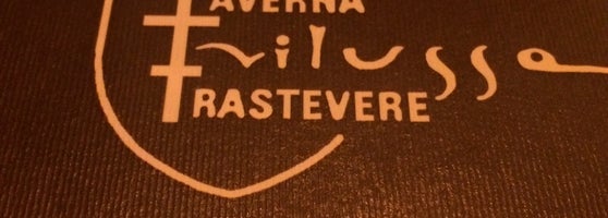 Taverna Trilussa Trastevere Via Del Politeama 21