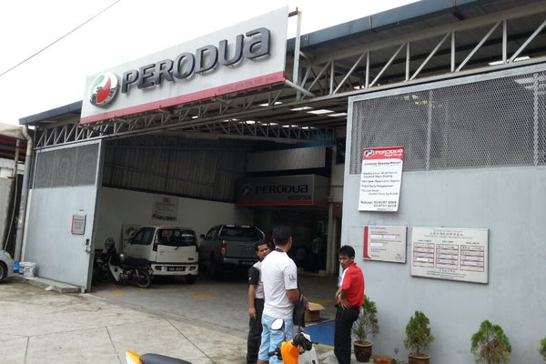 Perodua Service Center Sentell Jaya Automotive Shop Di Sg Buloh