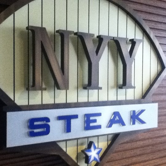 Photo taken at NYY STEAK by Jay D. on 5/8/2012