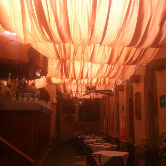 Photo taken at Restaurant Árabe Miguel by Sandy V. on 4/18/2012