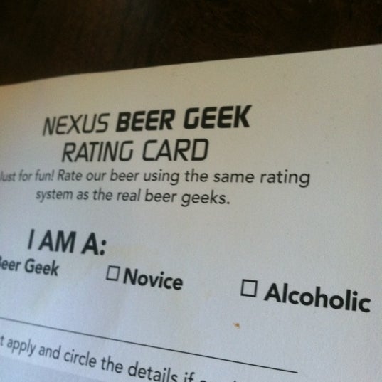Photo taken at Nexus Brewery by Nick W. on 4/5/2012