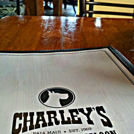Photo taken at Charley&#39;s Restaurant &amp; Saloon by Erik B. on 5/16/2012