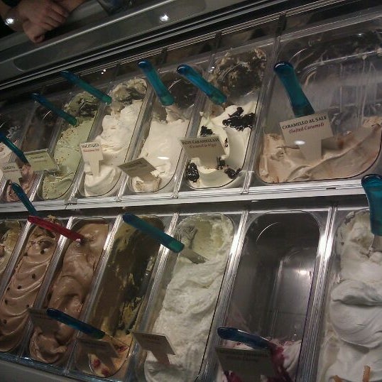 Photo taken at D&#39;ambrosio Gelato by Rand F. on 4/10/2012