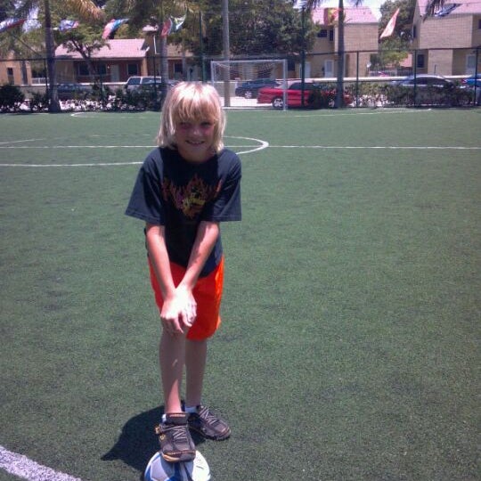 Photo taken at Downtown Soccer by Jan D. on 5/26/2012