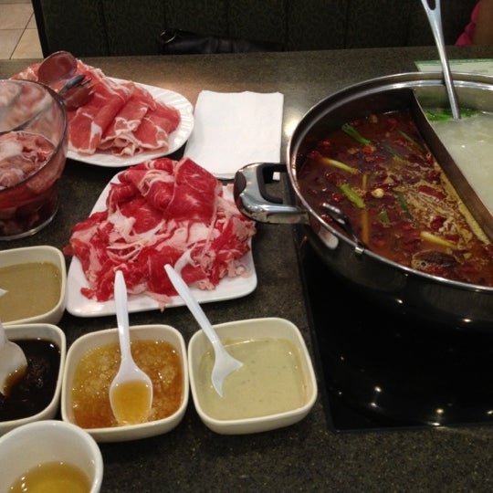 Photo taken at Little Sheep Mongolian Hot Pot by James C. on 8/15/2012