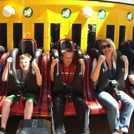 Photo taken at Mäch Tower - Busch Gardens by Mary A. on 4/8/2012