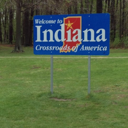 Photo taken at Indiana Welcome Center by Jeremy K. on 4/20/2012