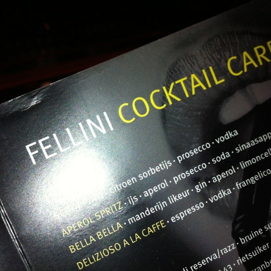 Photo taken at Fellini by Martijn P. on 2/9/2012