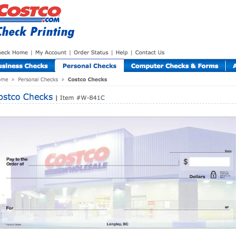 Laser Draft Check (LMP19) - Costco Check Printing - Business checks,  Microsoft word 2010, Vision board manifestation