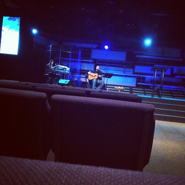Photo taken at The Rock Family Worship Center by Ross V. on 2/3/2012