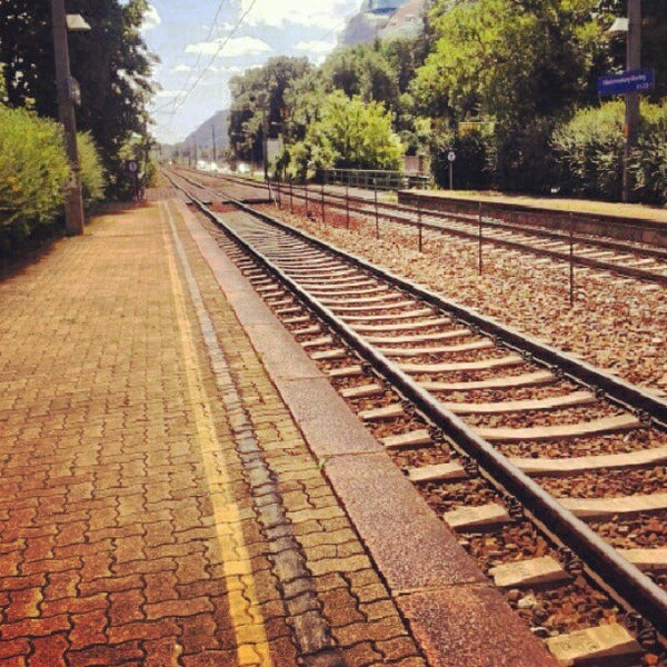 Photo taken at Bahnhof Klosterneuburg-Kierling by Tobi R. on 6/24/2012