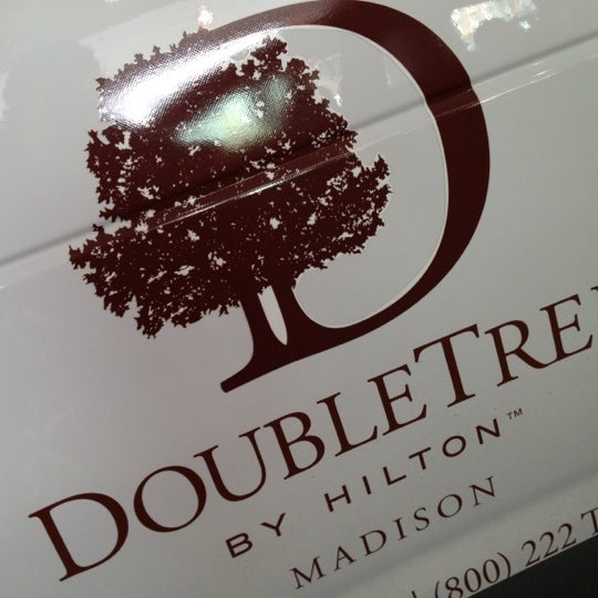 Photo taken at DoubleTree by Hilton Madison Downtown by Mark S. on 3/8/2012