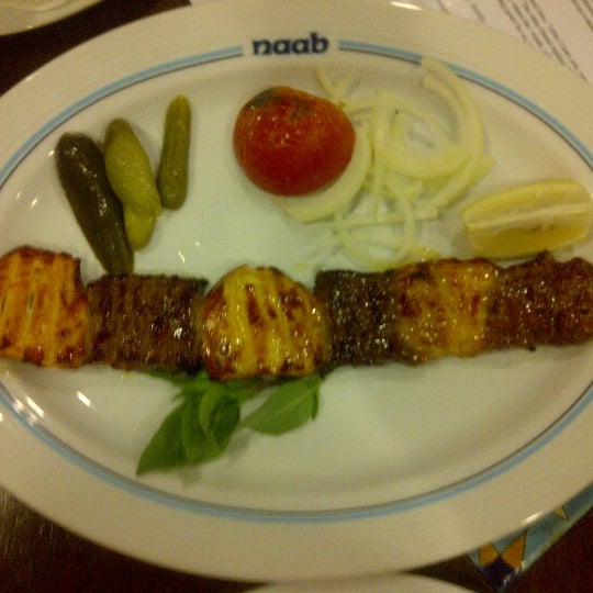Photo taken at Naab Iranian Restaurant by Eliseo G. on 6/13/2012