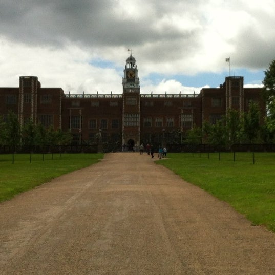 Photo taken at Hatfield House by HiroTag on 7/1/2012