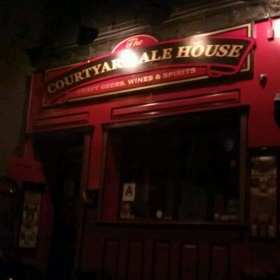 Photo taken at The Courtyard Ale House by Shiela B. on 2/8/2012