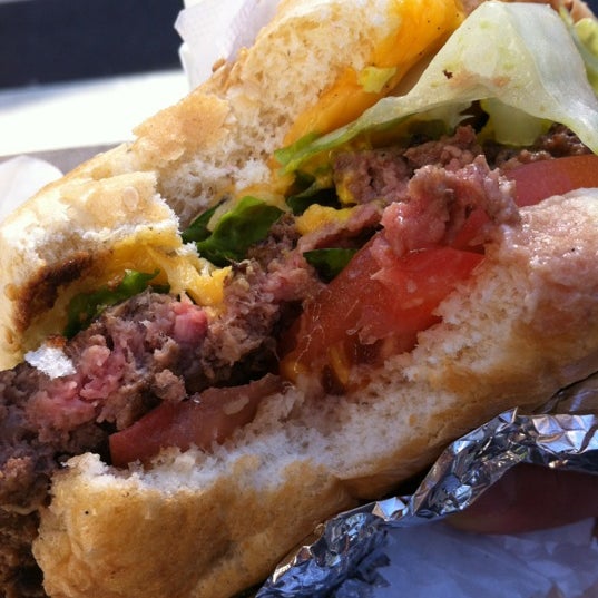 Photo taken at Americas Burgers &amp; Wraps by SaraDISH S. on 2/17/2012