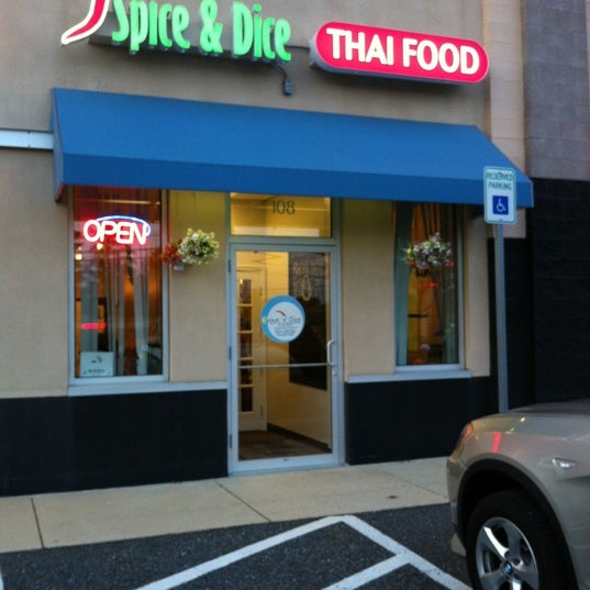 Photo taken at Spice and Dice Thai Restaurant by Austin L. on 6/3/2012
