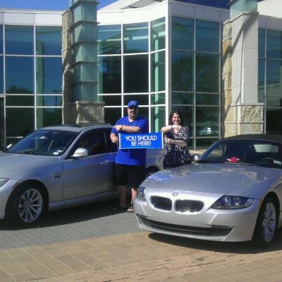 If you have a BMW paid for by our company, you get a VIP parking spot in front of the main entrance!  That rocks!