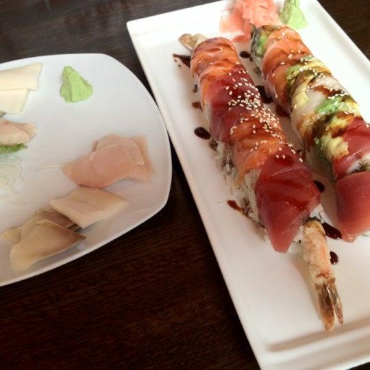 Photo taken at Sakura Restaurant &amp; Sushi Bar by Bobby D. on 3/3/2012