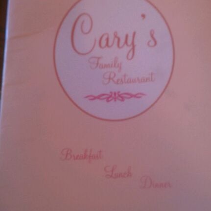 3/21/2012 tarihinde Karl M.ziyaretçi tarafından Cary&#39;s Family Restaurant'de çekilen fotoğraf