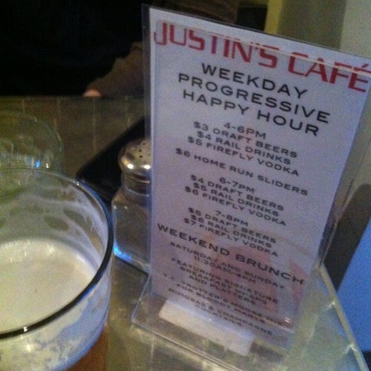 Photo taken at Justin&#39;s Cafe by John S. on 3/19/2012