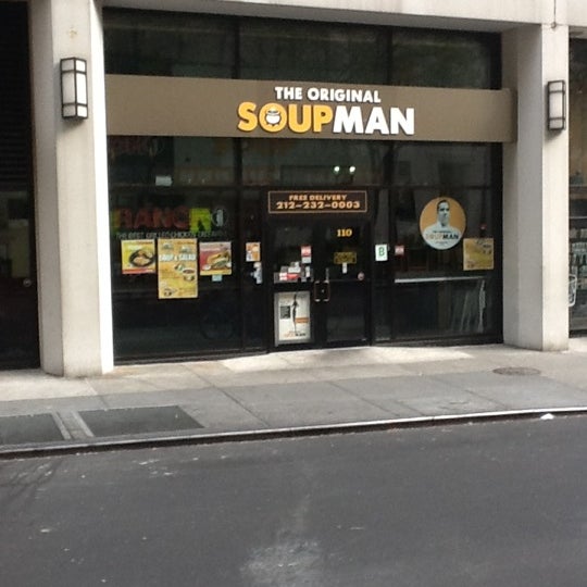 The Original Soup Man (Now Closed) Soup Spot in New York