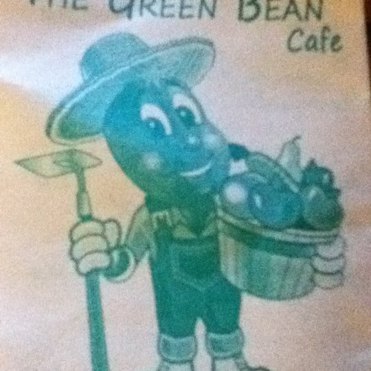 Снимок сделан в The Green Bean Cafe пользователем Án G. 5/5/2012