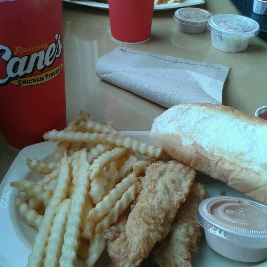 Photo taken at Raising Cane&#39;s Chicken Fingers by Steve L. on 9/2/2012