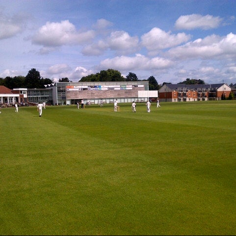 Photo taken at South Northumberland Cricket Club by Mike B. on 7/15/2012