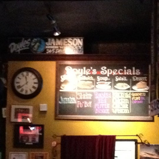 Photo taken at Doyle&#39;s Public House by Tamera F. on 2/24/2012