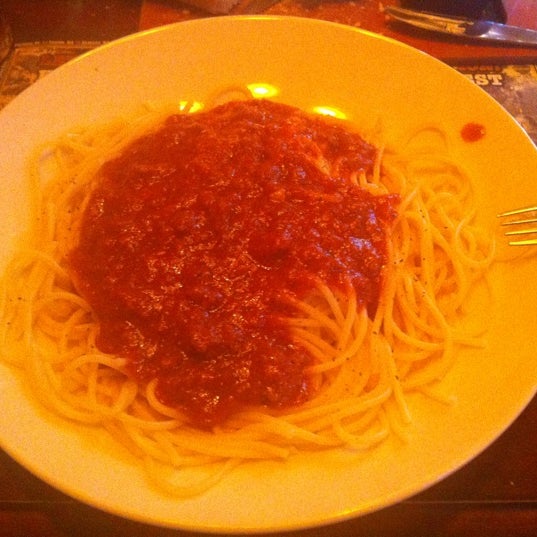 Photo taken at The Old Spaghetti Factory by Matt G. on 3/7/2012