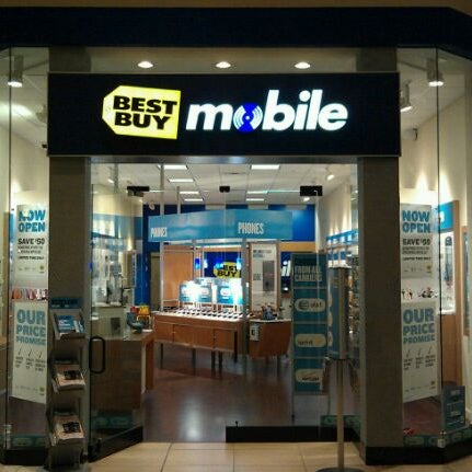 If you are here for a phone, skip out on the kiosks and go to Best Buy Mobile. Brand new store next to GNC right outside of the food court. Great service and no mail-in rebates!