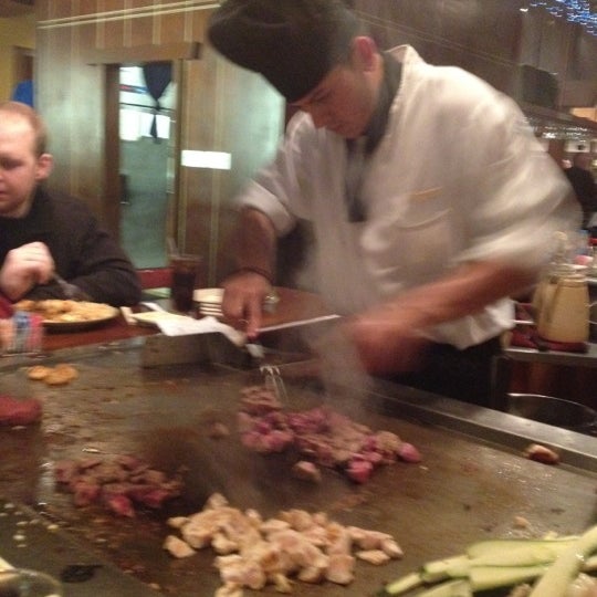 Photo taken at Sakura Japanese Steak &amp; Seafood House by Jenn M. on 12/31/2011