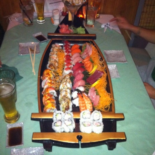 Photo taken at Geisha Steak &amp; Sushi by Rob S. on 10/15/2011